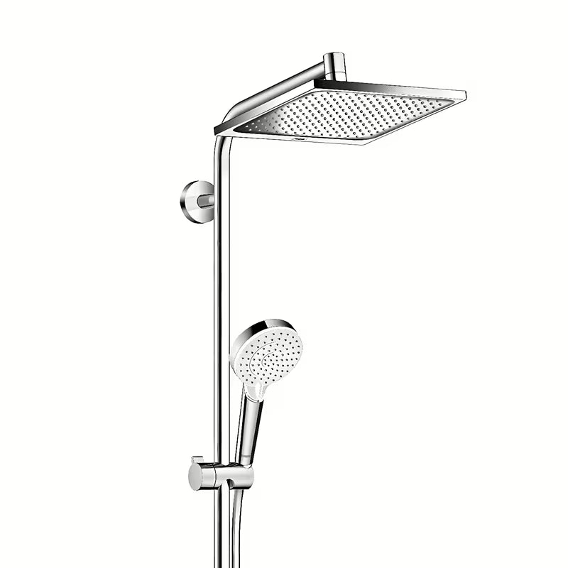 Hansgrohe Crometta E sprchový systém v chromu s horní sprchou 240x240 mm a ruční sprchou