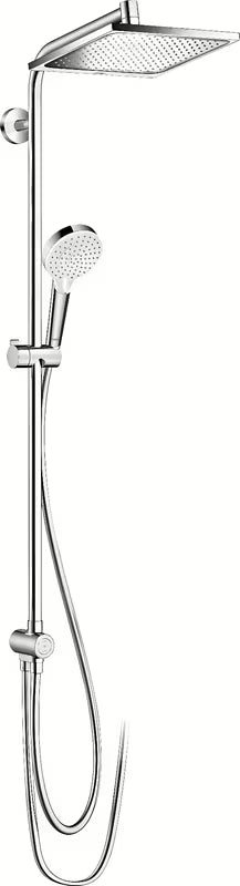 Hansgrohe Crometta E sprchový systém v chromu s horní sprchou 240x240 mm a ruční sprchou