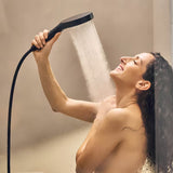 Hansgrohe Designflex textilní sprchová hadice 1,25 m v matně černé barvě s připojením G ½