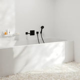 Hansgrohe DuoTurn E podomítková sprchová baterie pro 2 spotřebiče v matné černé barvě