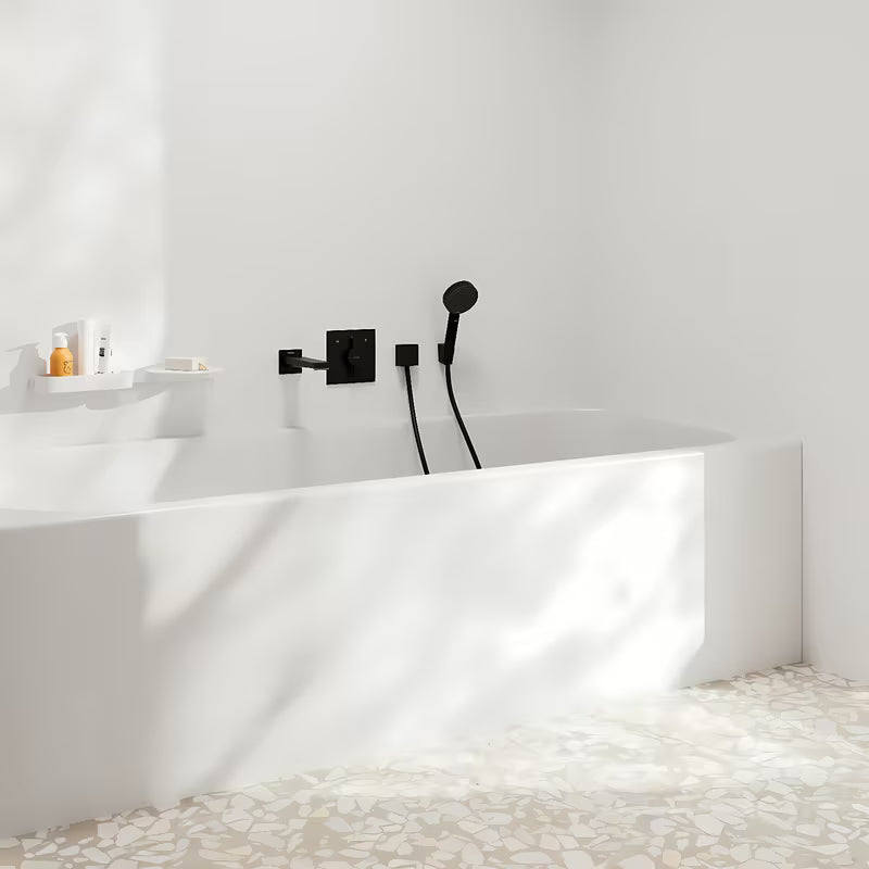 Hansgrohe DuoTurn E podomítková sprchová baterie pro 2 spotřebiče v matné černé barvě