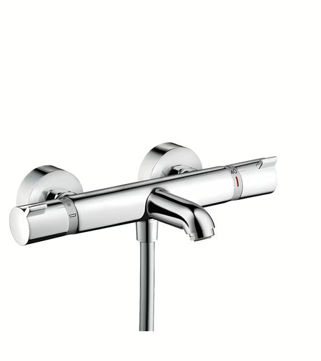 Hansgrohe Ecostat Comfort termostatická nástěnná vanová baterie v chromovém provedení.