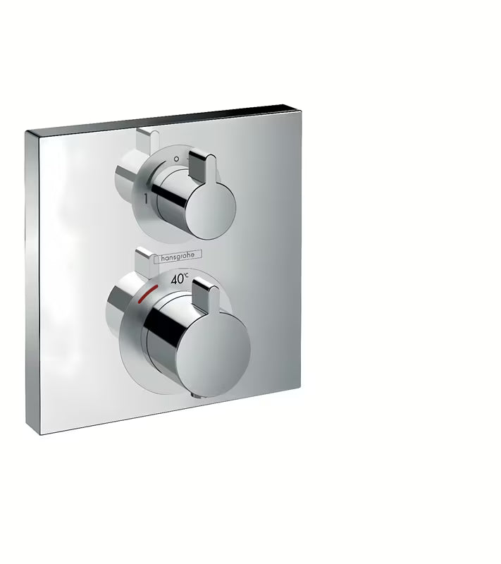 Hansgrohe Ecostat Square termostatická podomítková sprchová baterie v chromovém provedení