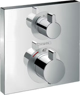 Hansgrohe Ecostat Square termostatická podomítková sprchová baterie v chromovém provedení