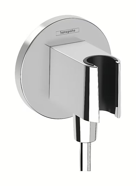 Hansgrohe FixFit S podomítkový vývod v chromu se sprchovým držákem a zpětným ventilem