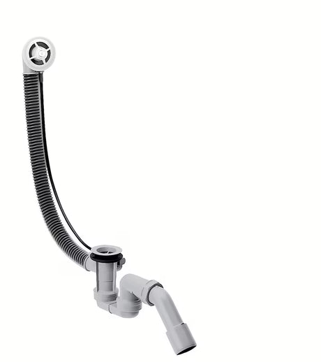Hansgrohe Flexaplus vanový automat v šedém provedení pro standardní vany