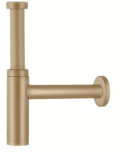 Hansgrohe Flowstar S umyvadlový sifon v kartáčovaném bronzu s pravoúhlým designem