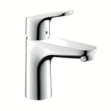Chromová páková umyvadlová baterie Hansgrohe Focus bez výpusti
