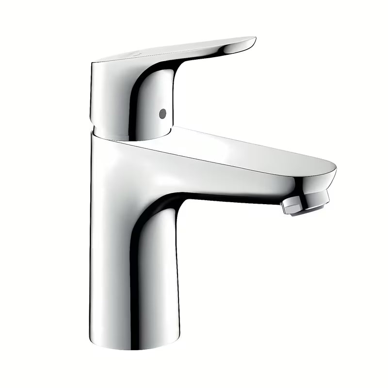 Chromová páková umyvadlová baterie Hansgrohe Focus bez výpusti