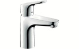 Chromová páková umyvadlová baterie Hansgrohe Focus bez výpusti s normálním proudem