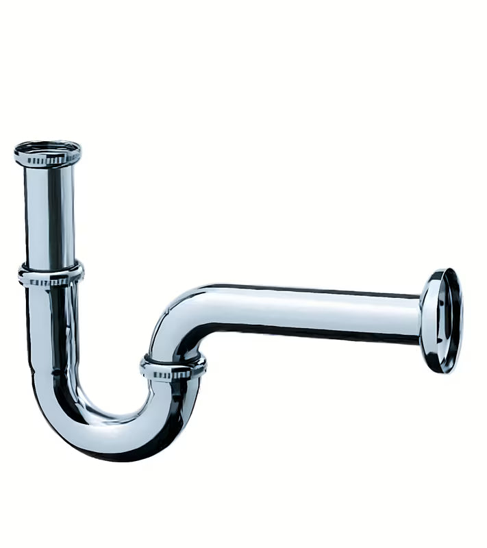 Umyvadlový sifon Hansgrohe v provedení chrome pro připojení umyvadla