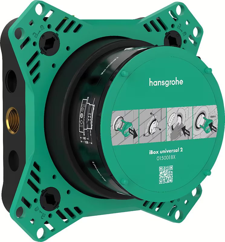 Hansgrohe iBox universal 2 podomítkové těleso pro vodotěsnou a tichou instalaci v koupelně