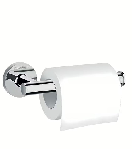 Hansgrohe Logis držák toaletního papíru bez krytu v lesklém chromu pro nástěnnou montáž
