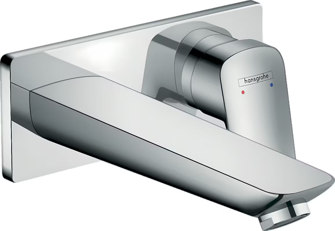 Hansgrohe Logis podomítková páková umyvadlová baterie na stěnu v chromovém provedení