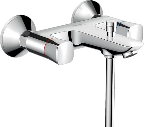 Hansgrohe Logis kohoutková nástěnná vanová baterie v chromovém provedení s přepínačem vana sprcha