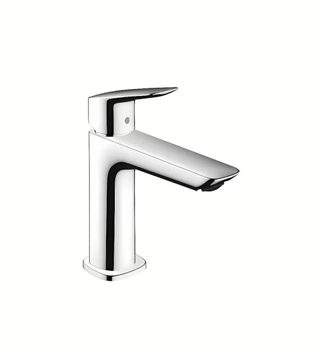 Chromová umyvadlová páková baterie hansgrohe Logis Fine s technologií EcoSmart a AirPower