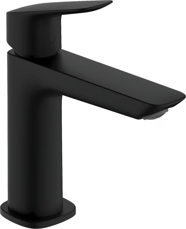 Hansgrohe Logis svirtinis praustuvo maišytuvas matinės juodos spalvos pro montuojamas ant stalviršio.