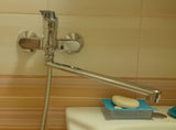 Hansgrohe Logis páková nástěnná vanová baterie v chromovém provedení