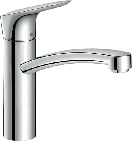 Hansgrohe Logis M31 páková stojánková dřezová baterie v chromu s otočným ramínkem
