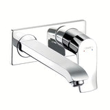 Hansgrohe Metris podomítková umyvadlová baterie na stěnu v chromovém provedení