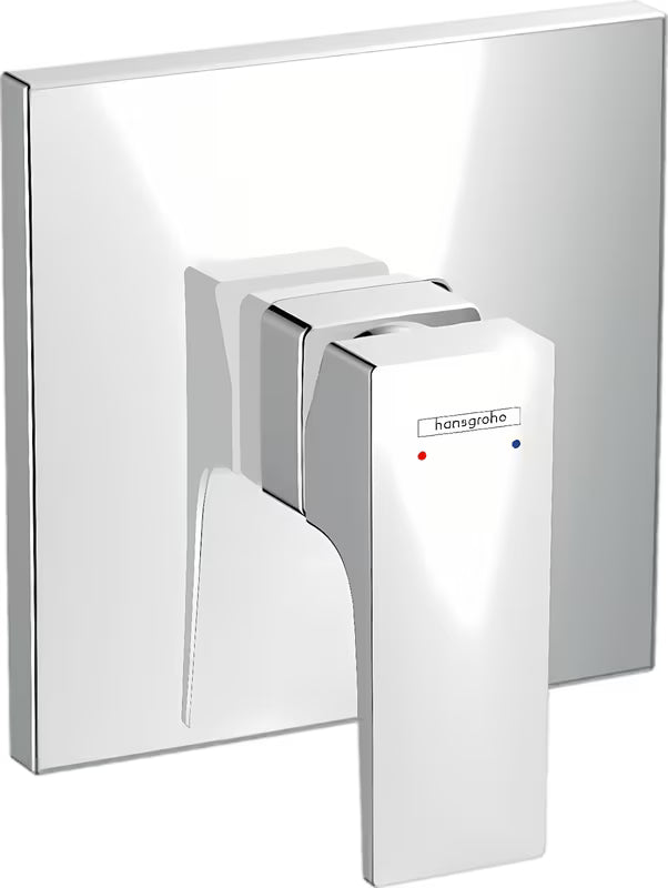Hansgrohe Metropol podomítková páková sprchová baterie v chromovém provedení s hranatým designem