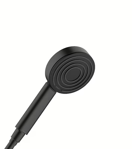 Ruční sprcha hansgrohe Pulsify 105 Green v matně černé s proudem PowderRain