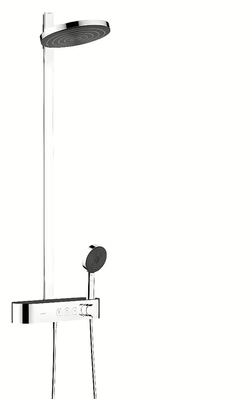 Hansgrohe Pulsify sprchový systém s termostatickou baterií v chromu s horní sprchou 260 mm