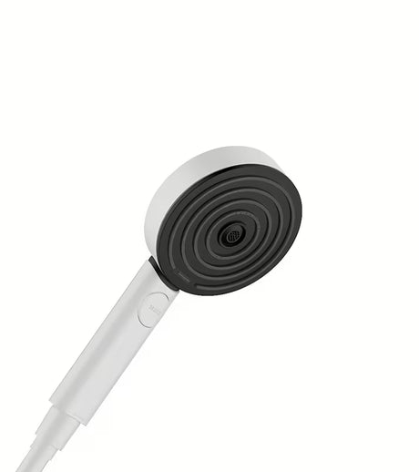 Ruční sprcha hansgrohe Pulsify Select 105 Activation v matné bílé s tlačítkem Select