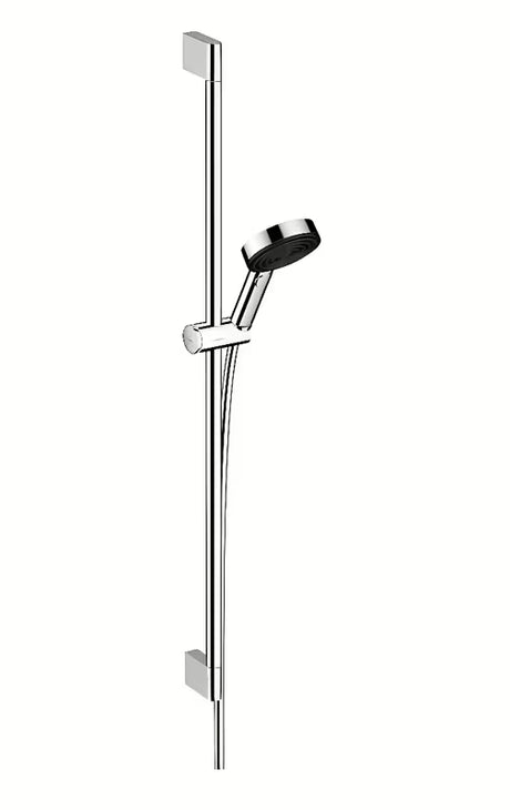 Hansgrohe Pulsify Select sprchový set v chromu s ruční sprchou a sprchovou tyčí