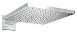 Hlavová sprcha Hansgrohe Raindance E 300 se sprchovým ramenem v chromu, hranatý sprchový disk 300 × 300 mm