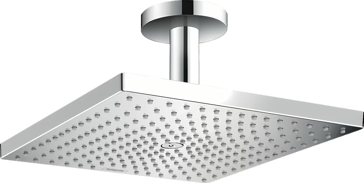 Hansgrohe Raindance E 300 hlavová sprcha v chromu s přívodem od stropu a proudem RainAir