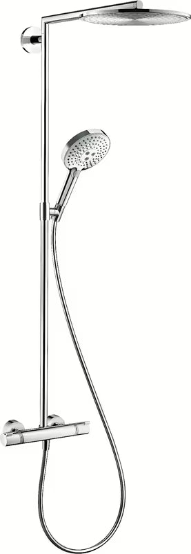 Hansgrohe Raindance S sprchový systém s termostatem v chromu s horní sprchou 300 mm a ruční sprchou
