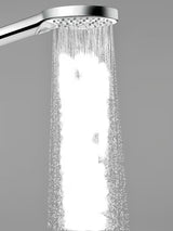 Ruční sprcha Hansgrohe Raindance Select S v chromu s tlačítkem Select a třemi typy proudu