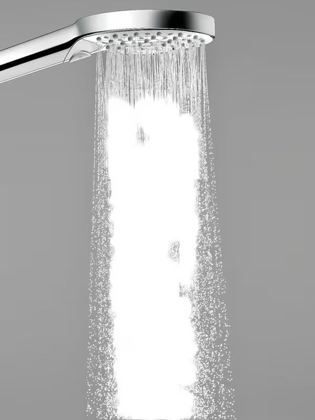 Ruční sprcha Hansgrohe Raindance Select S v chromu s tlačítkem Select a třemi typy proudu