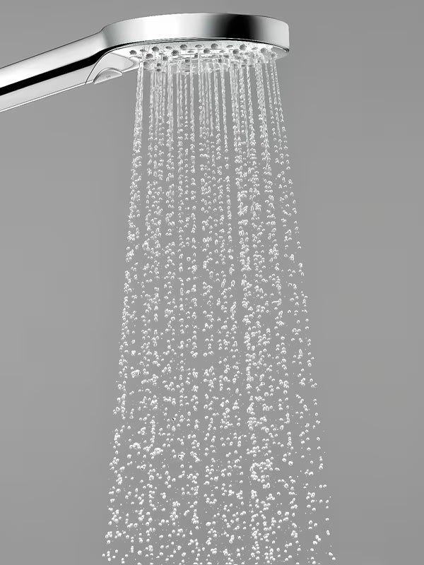 Ruční sprcha Hansgrohe Raindance Select S v chromu s tlačítkem Select a třemi typy proudu