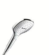 Chromová ruční sprcha Hansgrohe Raindance Select E 120 se třemi proudy a tlačítkem Select