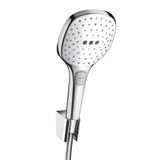 Hansgrohe Raindance Select E vanový sprchový set bílá chrom s ruční sprchou 120 mm a hadicí 1,60 m