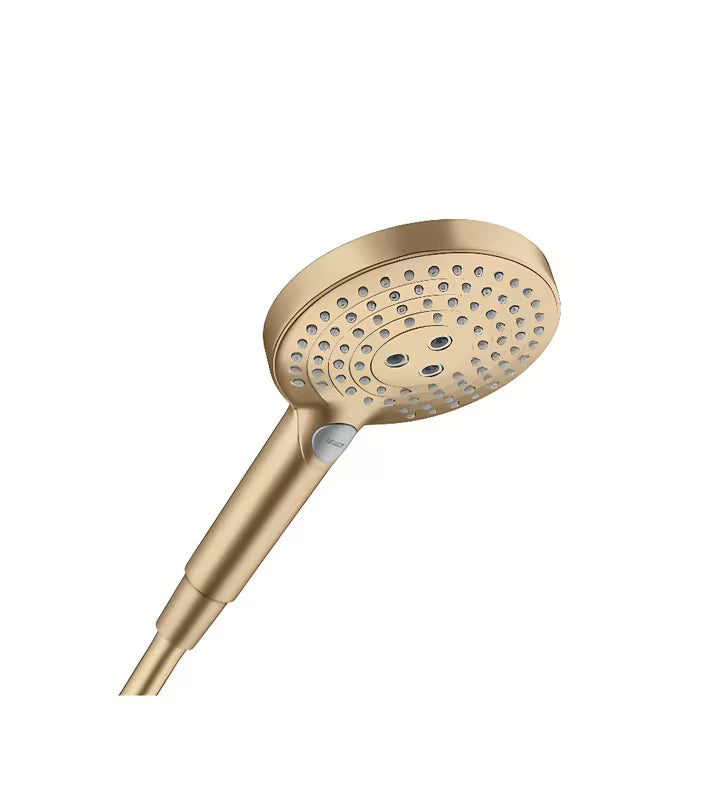 Ruční sprcha Hansgrohe Raindance Select S v provedení kartáčovaný bronz s tlačítkem Select