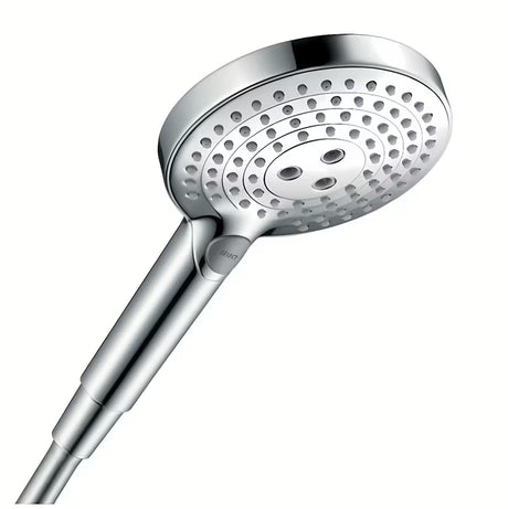 Chromová ruční sprcha Hansgrohe Raindance Select S 120 EcoSmart s tlačítkem Select a třemi proudy