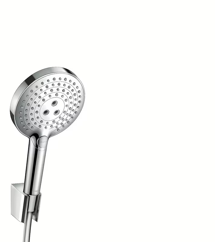 Chromový vanový sprchový set Hansgrohe Raindance Select S s ruční sprchou 125 mm, držákem a hadicí 1,60 m.