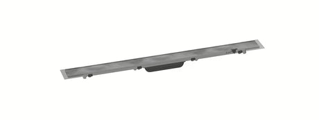 Lineární sprchový žlab hansgrohe RainDrain Rock s možností obložení dlažbou a systémem Dryphon