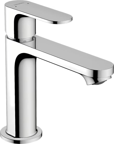 Chromová umyvadlová páková baterie Hansgrohe Rebris S s výpustí s táhlem