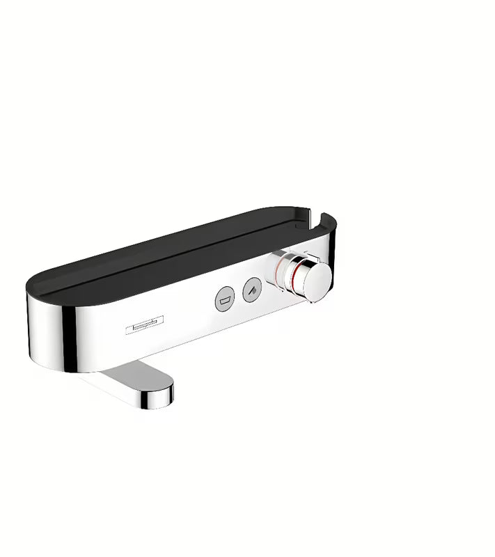 Hansgrohe ShowerTablet Select termostatická vanová baterie s poličkou v chromovém provedení