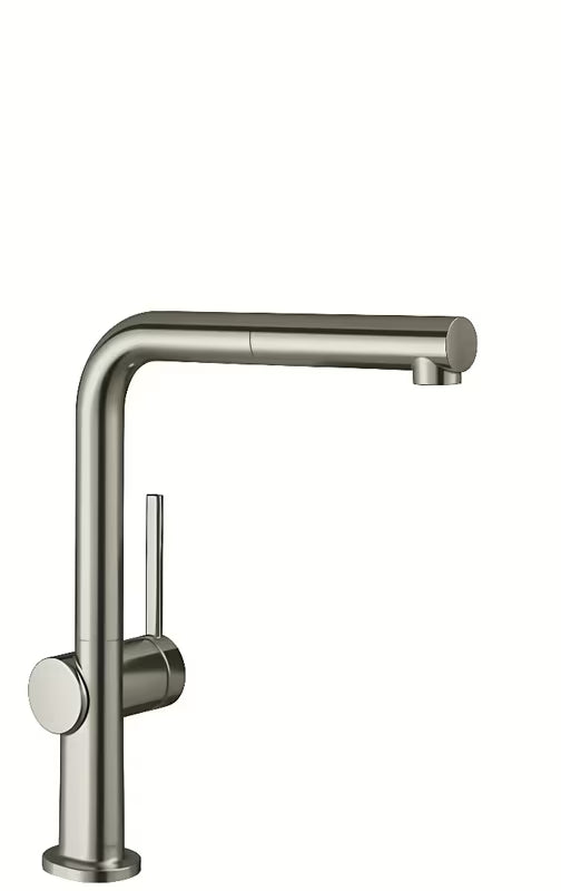 Hansgrohe Talis dřezová baterie s vytahovací sprškou ve vzhledu nerezu