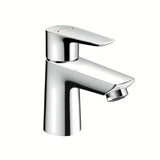 Chromová páková umyvadlová baterie Hansgrohe Talis E 80 s výpustí a táhlem
