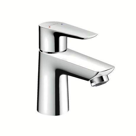 Chromová páková umyvadlová baterie Hansgrohe Talis E 80 s výpustí a táhlem