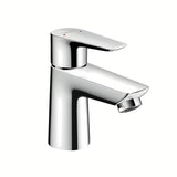 Chromová páková umyvadlová baterie Hansgrohe Talis E 80 bez výpusti
