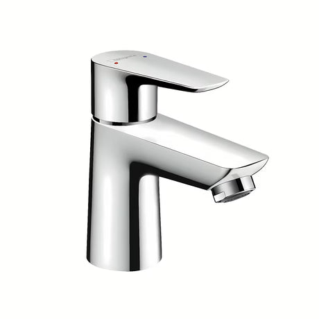 Chromová páková umyvadlová baterie Hansgrohe Talis E 80 bez výpusti