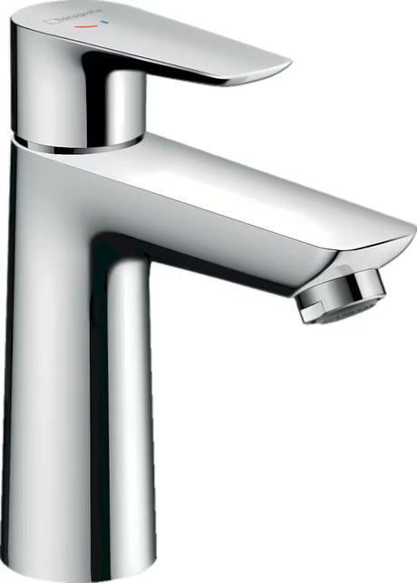 Chromová páková umyvadlová baterie Hansgrohe Talis E 110 CoolStart bez výpusti