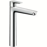 Hansgrohe Talis E vysoká páková umyvadlová baterie v chromu s výpustí a vysokým výtokem